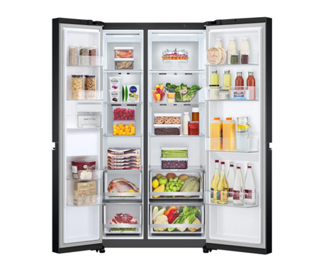 Холодильник з морозильною камерою LG GC-B257SBZV (GC-B257SBZV) фото