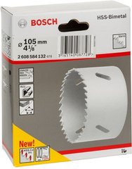 Біметалічна коронка Bosch HSS-Bimetall, 105 мм (2608584132) фото