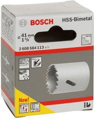 Биметаллическая коронка Bosch HSS-Bimetall, 41 мм (2608584113) фото