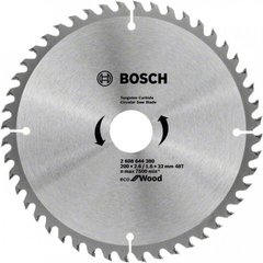 Пильный диск Bosch Eco for Wood 200*2,6*32 мм (2608644380) фото