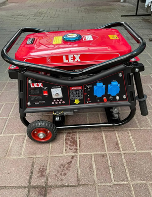 Бензиновий генератор LEX LXBN3500 3.2 кВт (LXBN3500) фото