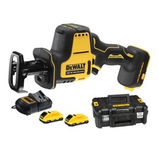 Пила шабельна акумуляторна безщіткова DeWALT DCS369M2 (DCS369M2) фото