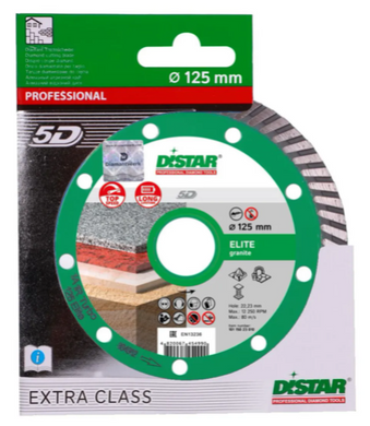 Алмазный диск Distar Turbo Elite 125x2.2x10x22.23/M14F (10179023011) (10179023011) фото