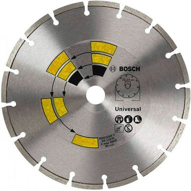 Диск алмазный универсальный Bosch 125*22,23*1,7 мм (2609256401) фото