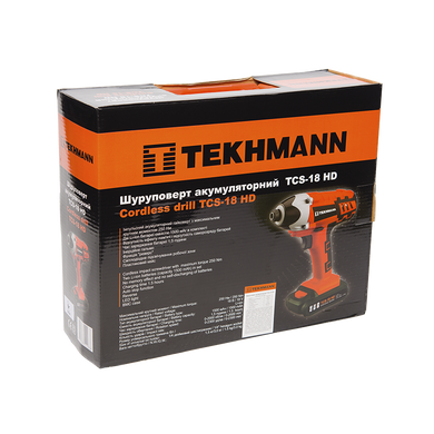Акумуляторний гайковерт Tekhmann TCS-18 HD (844123) фото