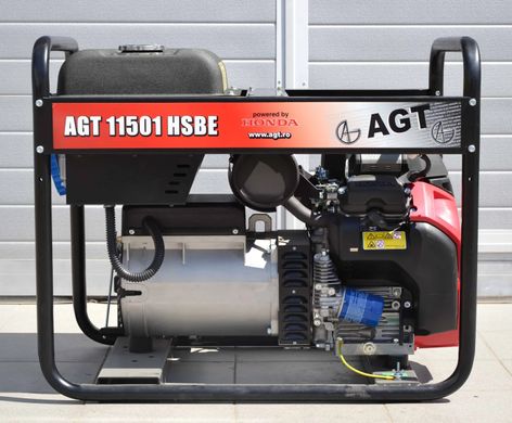 Бензиновий генератор AGT 11501 HSBE R16 AVR (PFAGT11501HA/E) фото