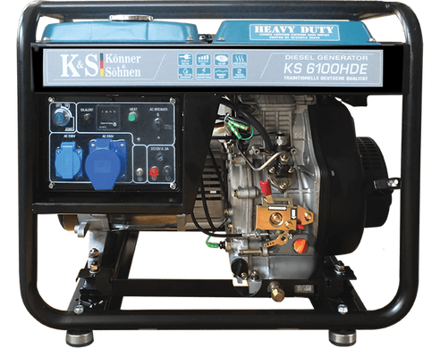 Дизельний генератор Konner & Sohnen KS 6100 HDE (KS6100HDE) фото