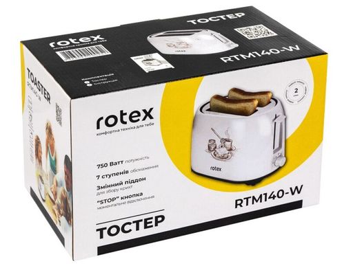 Тостер Rotex RTM140-W (RTM140-W) фото