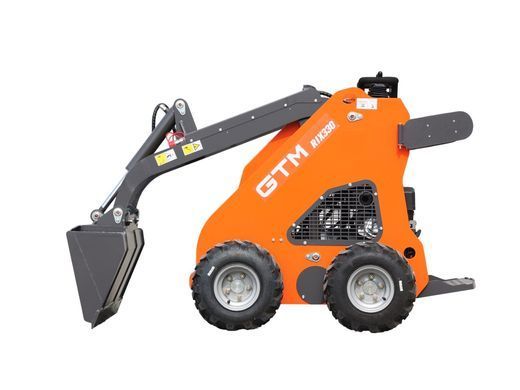 Мини-погрузчик колесный бензиновый GTM RIX330 (200/330 кг, RATO 15 л.с.) (ukr36005) фото