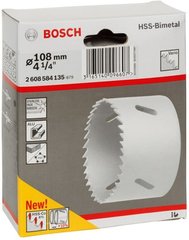Биметаллическая коронка Bosch HSS-Bimetall, 108 мм (2608584135) фото