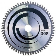 Пильный диск Bosch Multi Material 230*2,4*30 мм (2608640513) фото