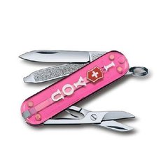 Нож Victorinox Classic The Gift 0.6223 рожевий (Vx06223.T855)