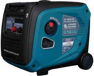 Двухтопливный инверторный генератор Konner&Sohnen KS 48VGS-DC (KS48VGS-DC) фото