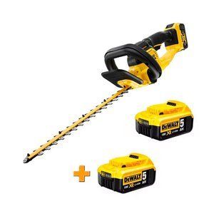 Кусторез аккумуляторный DeWALT DCMHT563P1+DCB184 (DCMHT563P1+DCB184) фото