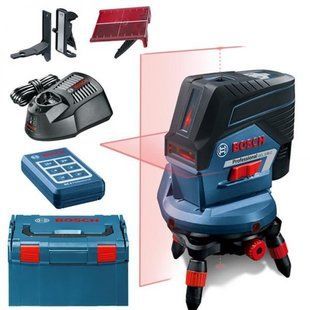 Лазерный нивелир BOSCH GCL 2-50 C+RM3 (12 V), BM 3 clip, RC 2, L-Boxx (0601066G04) фото