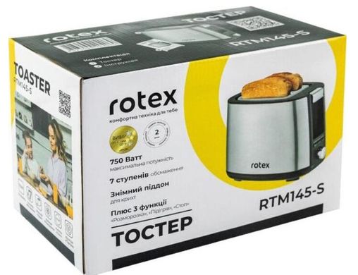 Тостер Rotex RTM145-S (RTM145-S) фото