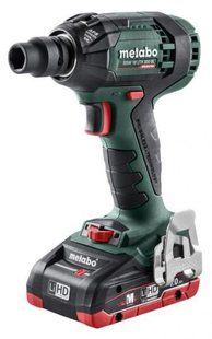 Ударный гайковерт аккумуляторный Metabo SSW 18 LTX 300 BL LiHD 2x4.0 Ач (602395800) фото