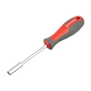Викрутка з магнітним утримувачем для насадок 1/4 "100 мм, Cr-V INTERTOOL VT-3300 (VT-3300) фото