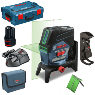 Лазерный нивелир BOSCH GCL 2-50 CG + RM 2 (12 V), BM 3 clip, L-Boxx (0601066H00) фото