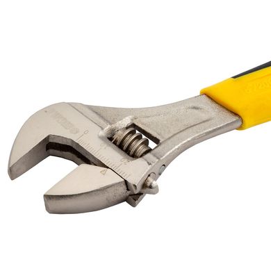 Ключ разводной Sigma 200мм CrV с обрезиненной ручкой (4101021) (4101021) фото