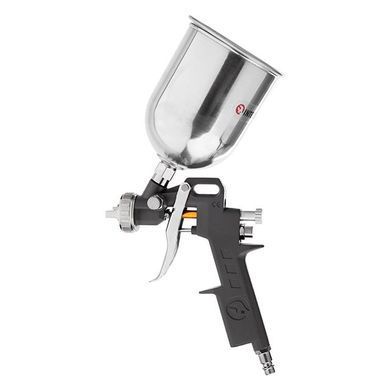 Пневматический краскопульт HP, форсунка 1.5мм, бачок 600мл, 5bar INTERTOOL PT-0205 (PT-0205) фото