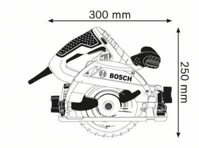 Циркулярна пила Bosch GKS 55+ GCE (0601682100) фото
