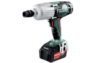 Аккумуляторный ударный гайковерт Metabo SSW 18 LTX 600 5,2 Ач (602198650) фото