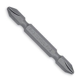 Насадка двухсторонняя отверточная 1/4" PH2хРН2 L65мм TOPTUL FKPH0202U (FKPH0202U) фото