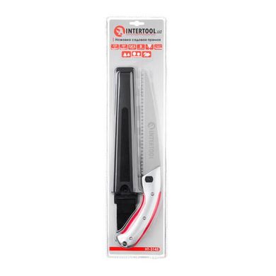 Ножовка садовая прямая 210 мм, с металлической ручкой, пластиковый чехол INTERTOOL HT-3145 (HT-3145) фото