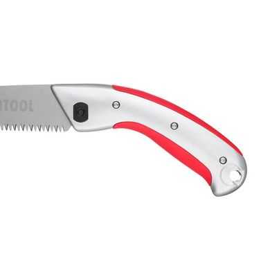 Ножовка садовая прямая 210 мм, с металлической ручкой, пластиковый чехол INTERTOOL HT-3145 (HT-3145) фото