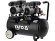 Безмасляний компресор YATO YT-23345 (1,5 кВт, 50 л, 280 л/хв) (YT-23345) фото