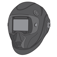 Сварочная маска хамелеон для дома Vitals Professional 3.0 USB (k191761) фото