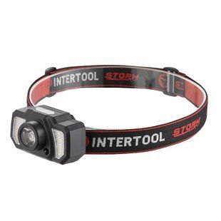 Фонарь налобный аккумуляторный STORM INTERTOOL LB-0311 (LB-0311) фото