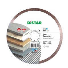 Круг алмазный отрезной DiStar 1A1R 250x1,6x10x25,4 Hard ceramics (11120048019) фото