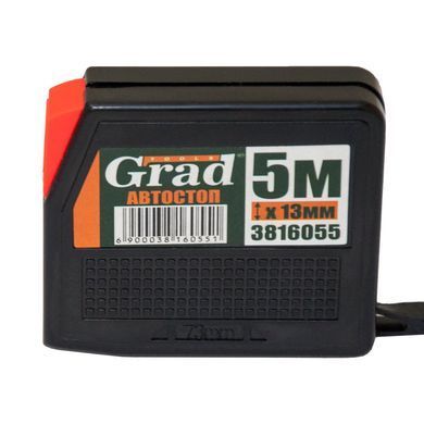 Рулетка Grad з автостопом 5м * 13мм (3816055) (3816055) фото
