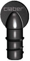 Заглушка Claber 16мм для крапельної трубки 1/2 "4шт. (ukr82098) фото