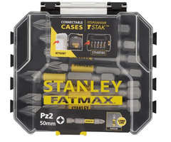 Набір біт STANLEY FatMax, 50 мм, 10 шт, кейс (STA88572) (STA88572) фото