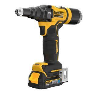 Аккумуляторный заклёпочник DeWALT DCF403E1GT (DCF403E1GT) фото