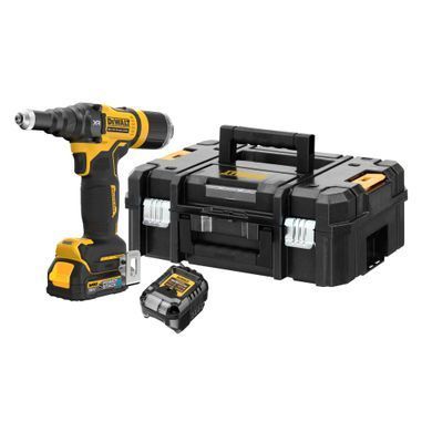 Аккумуляторный заклёпочник DeWALT DCF403E1GT (DCF403E1GT) фото