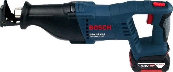 Аккумуляторная сабельная пила Bosch GSA 18 V-LI (0615990L6H) фото