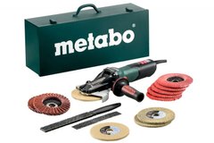 Кутова шліфувальна машина Metabo WEFV 10-125 Quick Inox Set (613080500) фото