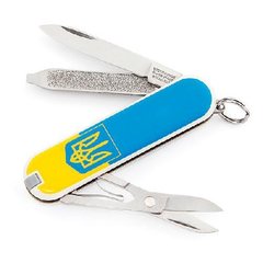 Нож Victorinox Classic Sd Ukraine 0.6223.7R3 (Vx06223.7R3) фото