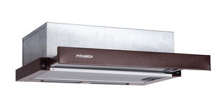 Витяжка Pyramida TL 60 SLIM BL (TL60SLIMBR) фото