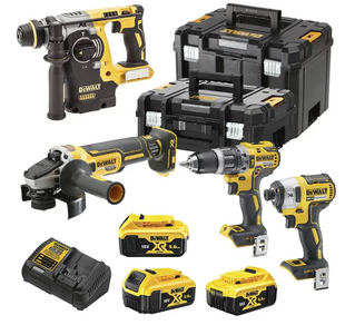 Набор из четырёх инструментов бесщеточных DeWALT DCK422P3T (DCK422P3T) фото