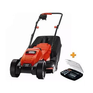 Газонокосарка електрична з безщітковим двигуном BLACK&DECKER EMAX32+A7062 (EMAX32+A7062) фото