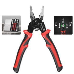 Плоскогубцы многофункциональные 5 в 1 STORM INTERTOOL NT-0115 (сменные насадки, кейс) (NT-0115) фото
