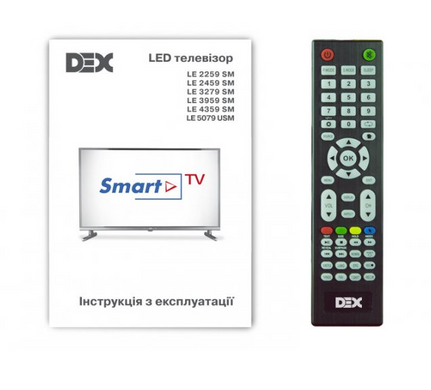 Телевізор DEX LED LE3959SM (LE3959SM) фото