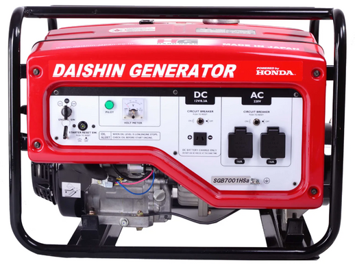 Бензиновый генератор Daishin SGB7001HSa (SGB7001HSa) фото