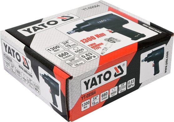 Ударный пневматический гайковерт YATO 3/4" 1300 нм (YT-09564) фото