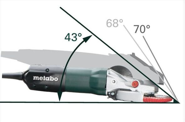 Кутова шліфувальна машина Metabo WEFV 10-125 Quick Inox Set (613080500) фото